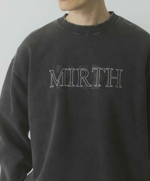 URBAN RESEARCH ITEMS / アーバンリサーチ アイテムズ スウェット | パウダー加工 裏起毛スウェットプルオーバー | 詳細17