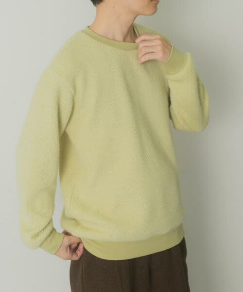 URBAN RESEARCH ITEMS / アーバンリサーチ アイテムズ Tシャツ | フェザーヤーン クルーネック ニットソー | 詳細2