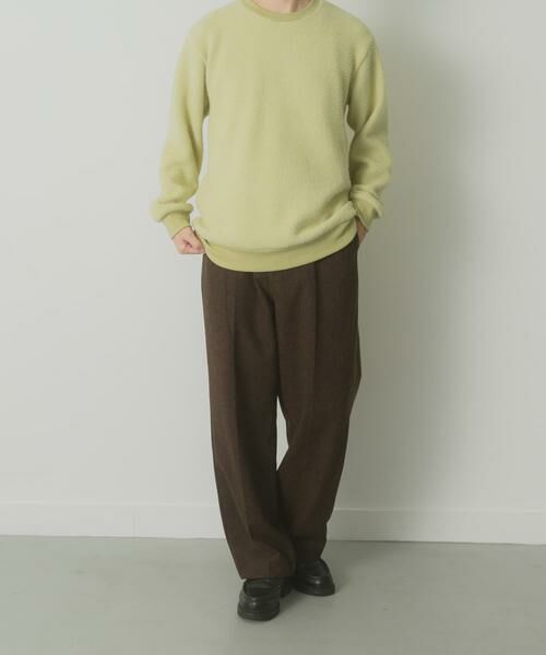 URBAN RESEARCH ITEMS / アーバンリサーチ アイテムズ Tシャツ | フェザーヤーン クルーネック ニットソー | 詳細3