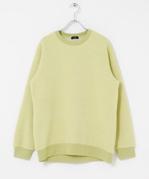 URBAN RESEARCH ITEMS / アーバンリサーチ アイテムズ Tシャツ | フェザーヤーン クルーネック ニットソー | 詳細4