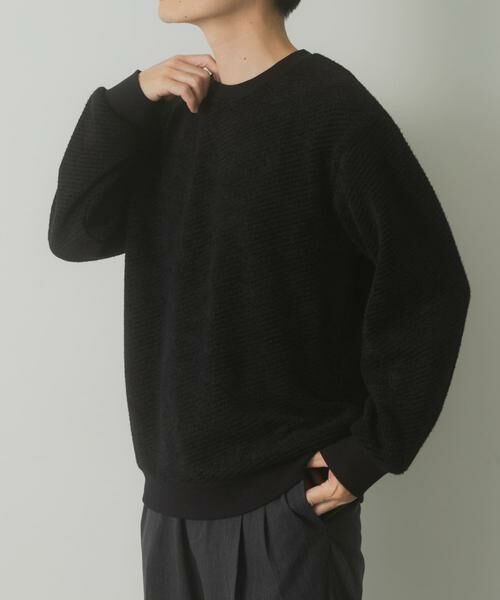 URBAN RESEARCH ITEMS / アーバンリサーチ アイテムズ Tシャツ | フェザーヤーン クルーネック ニットソー | 詳細17