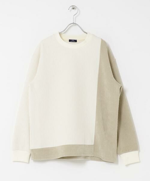 URBAN RESEARCH ITEMS / アーバンリサーチ アイテムズ Tシャツ | バイカラー切替 クルーネックTops | 詳細6