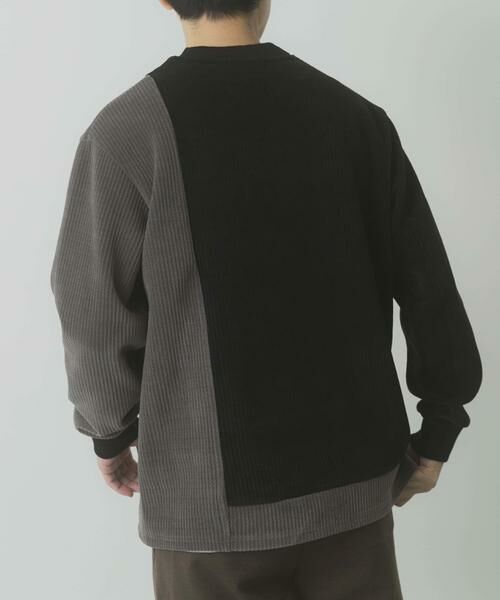 URBAN RESEARCH ITEMS / アーバンリサーチ アイテムズ Tシャツ | バイカラー切替 クルーネックTops | 詳細11