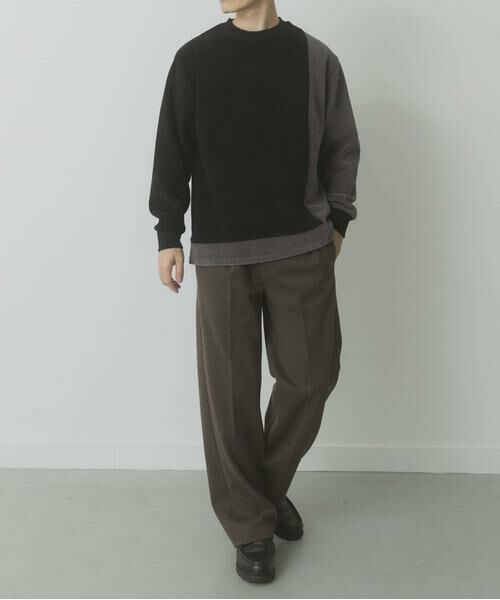 URBAN RESEARCH ITEMS / アーバンリサーチ アイテムズ Tシャツ | バイカラー切替 クルーネックTops | 詳細12