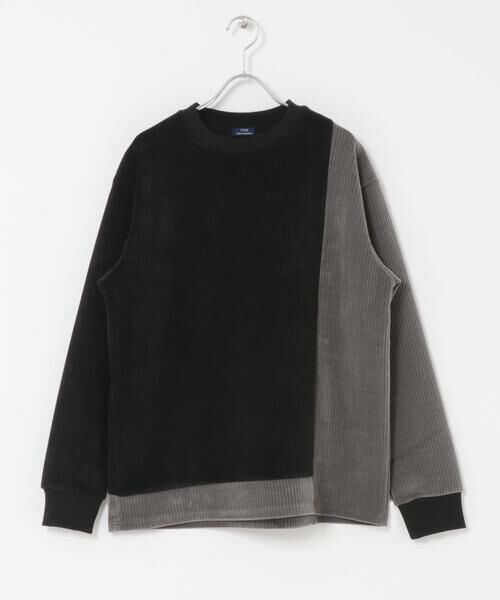 URBAN RESEARCH ITEMS / アーバンリサーチ アイテムズ Tシャツ | バイカラー切替 クルーネックTops | 詳細13