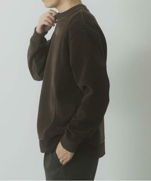 URBAN RESEARCH ITEMS / アーバンリサーチ アイテムズ Tシャツ | バイカラー切替 クルーネックTops | 詳細16