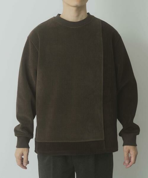 URBAN RESEARCH ITEMS / アーバンリサーチ アイテムズ Tシャツ | バイカラー切替 クルーネックTops | 詳細19