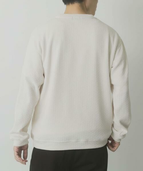 URBAN RESEARCH ITEMS / アーバンリサーチ アイテムズ Tシャツ | ポケット切替ツイードクルーネックtops | 詳細12