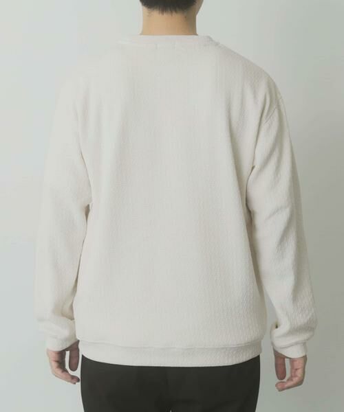 URBAN RESEARCH ITEMS / アーバンリサーチ アイテムズ Tシャツ | ポケット切替ツイードクルーネックtops | 詳細16