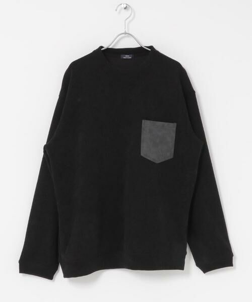 URBAN RESEARCH ITEMS / アーバンリサーチ アイテムズ Tシャツ | ポケット切替ツイードクルーネックtops | 詳細23