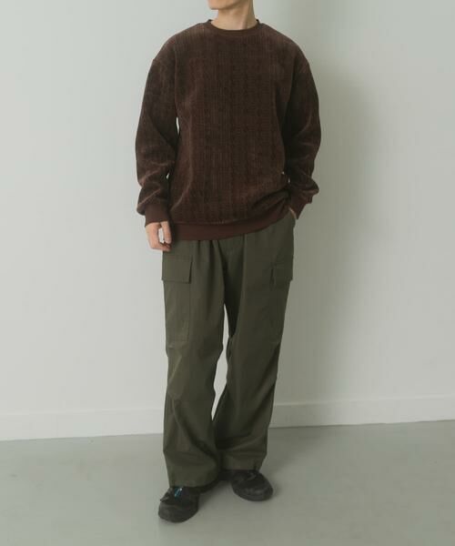 URBAN RESEARCH ITEMS / アーバンリサーチ アイテムズ その他トップス | 発熱機能ケーブル柄カットモールトップス | 詳細4