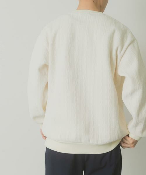 URBAN RESEARCH ITEMS / アーバンリサーチ アイテムズ その他トップス | 発熱機能ケーブル柄カットモールトップス | 詳細13