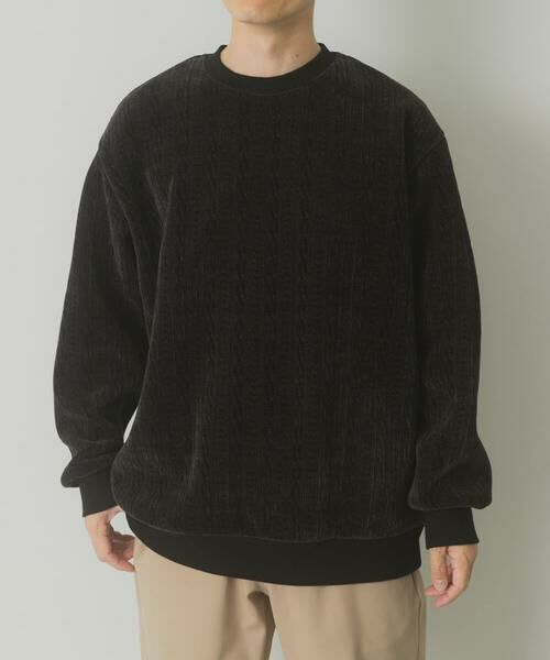 URBAN RESEARCH ITEMS / アーバンリサーチ アイテムズ その他トップス | 発熱機能ケーブル柄カットモールトップス | 詳細17