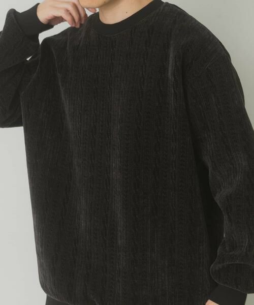 URBAN RESEARCH ITEMS / アーバンリサーチ アイテムズ その他トップス | 発熱機能ケーブル柄カットモールトップス | 詳細19