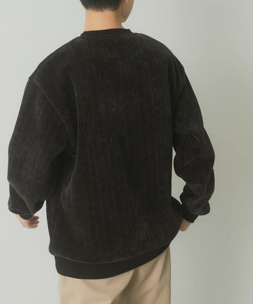 URBAN RESEARCH ITEMS / アーバンリサーチ アイテムズ その他トップス | 発熱機能ケーブル柄カットモールトップス | 詳細20