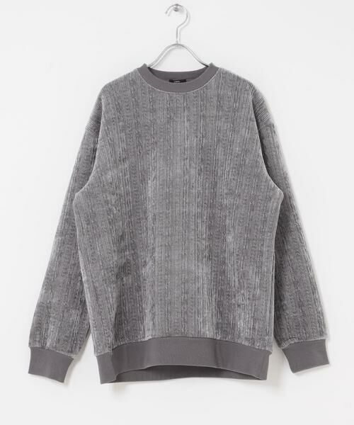 URBAN RESEARCH ITEMS / アーバンリサーチ アイテムズ その他トップス | 発熱機能ケーブル柄カットモールトップス | 詳細29