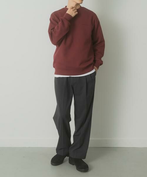 URBAN RESEARCH ITEMS / アーバンリサーチ アイテムズ スウェット | 発熱機能×裏起毛フェードトップス | 詳細4