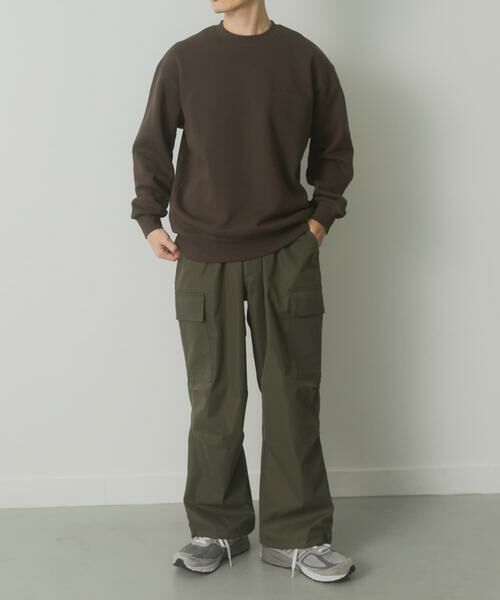 URBAN RESEARCH ITEMS / アーバンリサーチ アイテムズ スウェット | 発熱機能×裏起毛フェードトップス | 詳細10