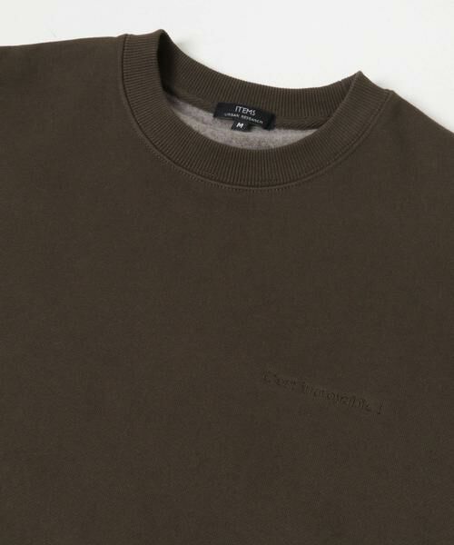 URBAN RESEARCH ITEMS / アーバンリサーチ アイテムズ スウェット | 発熱機能×裏起毛フェードトップス | 詳細12