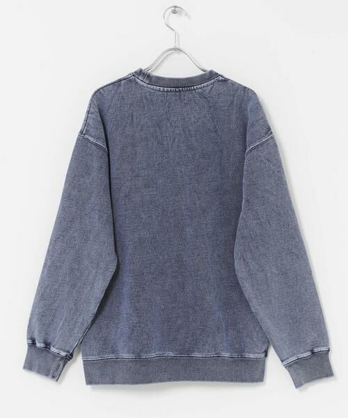 URBAN RESEARCH ITEMS / アーバンリサーチ アイテムズ スウェット | ワンポイント刺繍スウェットデニムトップス | 詳細6