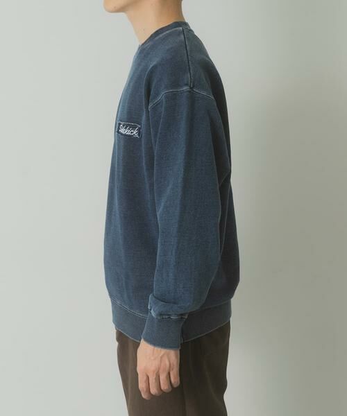 URBAN RESEARCH ITEMS / アーバンリサーチ アイテムズ スウェット | ワンポイント刺繍スウェットデニムトップス | 詳細16