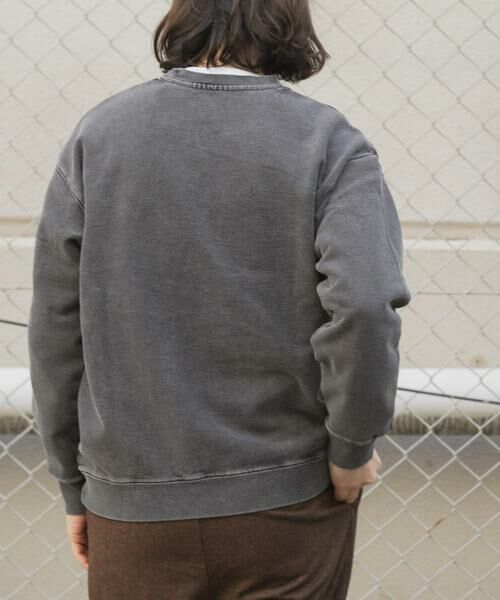 URBAN RESEARCH ITEMS / アーバンリサーチ アイテムズ スウェット | ワンポイント刺繍スウェットデニムトップス | 詳細23