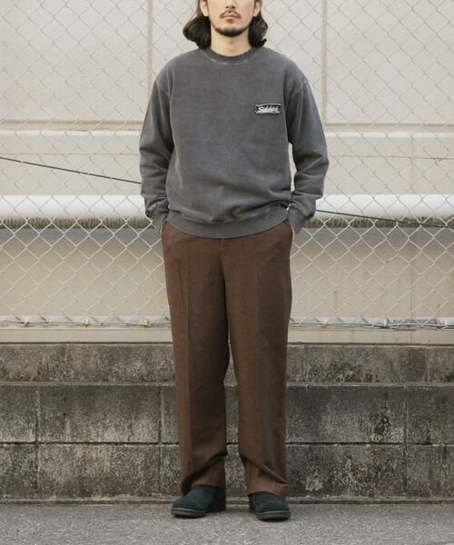 URBAN RESEARCH ITEMS / アーバンリサーチ アイテムズ スウェット | ワンポイント刺繍スウェットデニムトップス | 詳細24