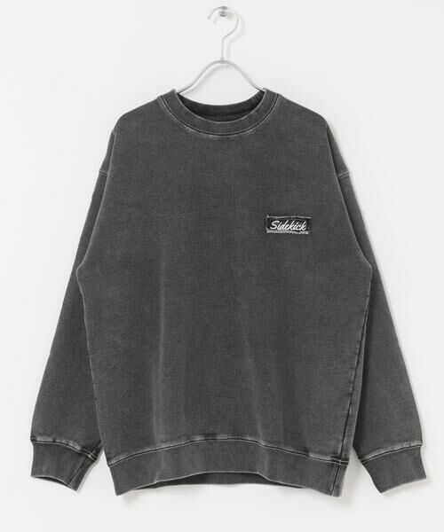 URBAN RESEARCH ITEMS / アーバンリサーチ アイテムズ スウェット | ワンポイント刺繍スウェットデニムトップス | 詳細25