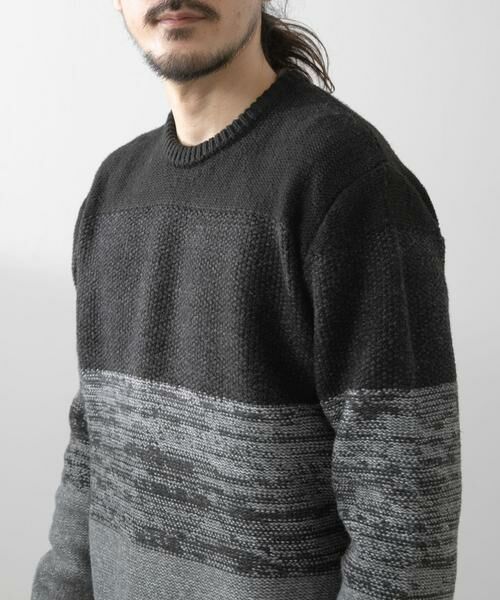 URBAN RESEARCH ITEMS / アーバンリサーチ アイテムズ ニット・セーター | リサイクルヤーン グラデーションニット | 詳細2