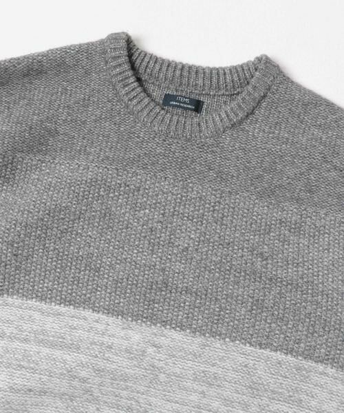 URBAN RESEARCH ITEMS / アーバンリサーチ アイテムズ ニット・セーター | リサイクルヤーン グラデーションニット | 詳細11