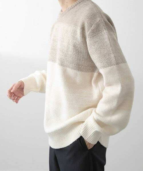 URBAN RESEARCH ITEMS / アーバンリサーチ アイテムズ ニット・セーター | リサイクルヤーン グラデーションニット | 詳細19