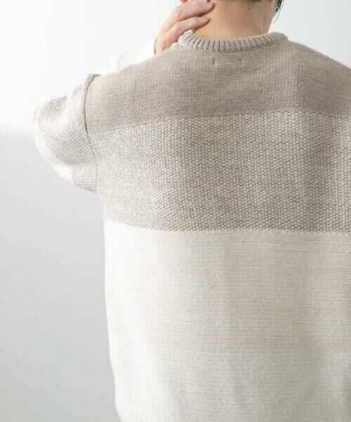 URBAN RESEARCH ITEMS / アーバンリサーチ アイテムズ ニット・セーター | リサイクルヤーン グラデーションニット | 詳細20