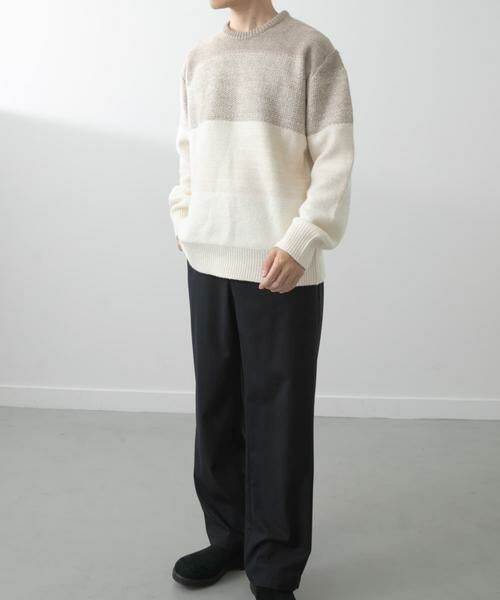 URBAN RESEARCH ITEMS / アーバンリサーチ アイテムズ ニット・セーター | リサイクルヤーン グラデーションニット | 詳細21