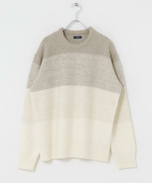 URBAN RESEARCH ITEMS / アーバンリサーチ アイテムズ ニット・セーター | リサイクルヤーン グラデーションニット | 詳細22