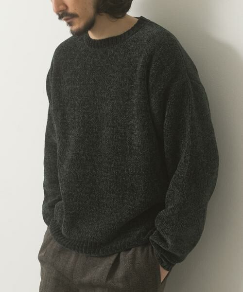 URBAN RESEARCH ITEMS / アーバンリサーチ アイテムズ ニット・セーター | 真冬の正解 モール クルーネック ニット | 詳細9