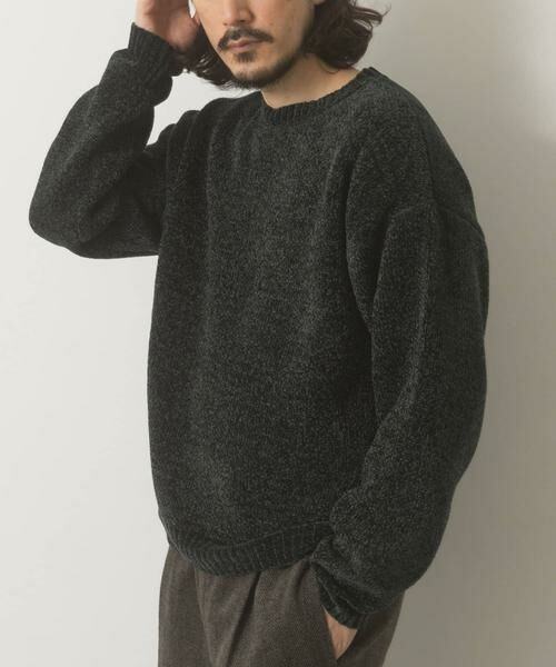 URBAN RESEARCH ITEMS / アーバンリサーチ アイテムズ ニット・セーター | 真冬の正解 モール クルーネック ニット | 詳細10