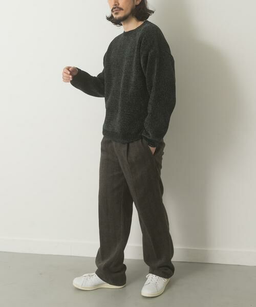 URBAN RESEARCH ITEMS / アーバンリサーチ アイテムズ ニット・セーター | 真冬の正解 モール クルーネック ニット | 詳細13