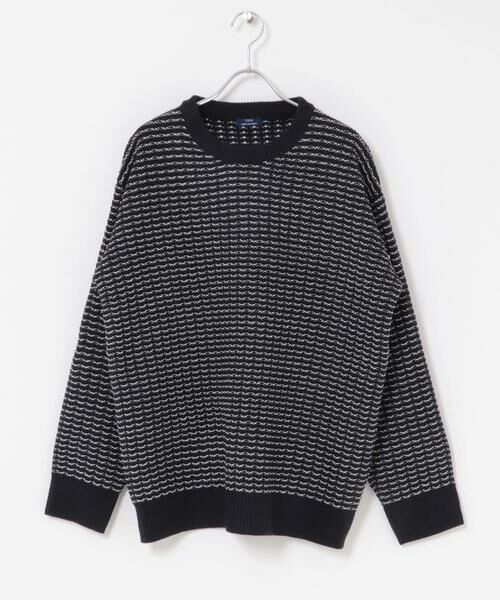 URBAN RESEARCH ITEMS / アーバンリサーチ アイテムズ ニット・セーター | リバースバーズアイ クルーネック ニット | 詳細6