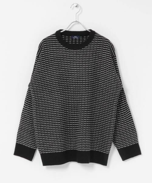 URBAN RESEARCH ITEMS / アーバンリサーチ アイテムズ ニット・セーター | リバースバーズアイ クルーネック ニット | 詳細25