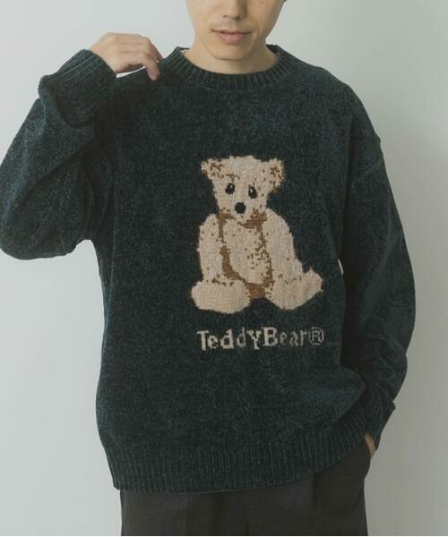 URBAN RESEARCH ITEMS / アーバンリサーチ アイテムズ ニット・セーター | Teddy Bear モールクルーネックニット | 詳細1