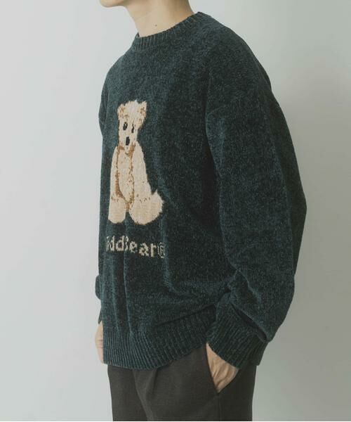 URBAN RESEARCH ITEMS / アーバンリサーチ アイテムズ ニット・セーター | Teddy Bear モールクルーネックニット | 詳細3