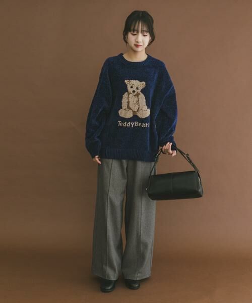 URBAN RESEARCH ITEMS / アーバンリサーチ アイテムズ ニット・セーター | Teddy Bear モールクルーネックニット | 詳細20