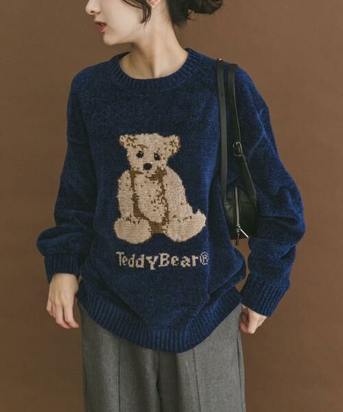 URBAN RESEARCH ITEMS / アーバンリサーチ アイテムズ ニット・セーター | Teddy Bear モールクルーネックニット | 詳細17