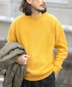 URBAN RESEARCH ITEMS / アーバンリサーチ アイテムズ ニット・セーター | タスマニア メリノウール100 クルーネックニット