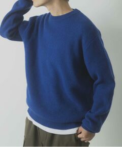 URBAN RESEARCH ITEMS / アーバンリサーチ アイテムズ ニット・セーター | タスマニア メリノウール100 クルーネックニット