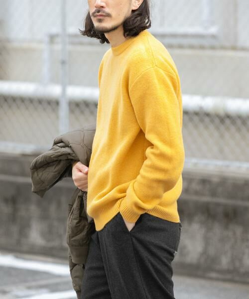 URBAN RESEARCH ITEMS / アーバンリサーチ アイテムズ ニット・セーター | タスマニア メリノウール100 クルーネックニット | 詳細8
