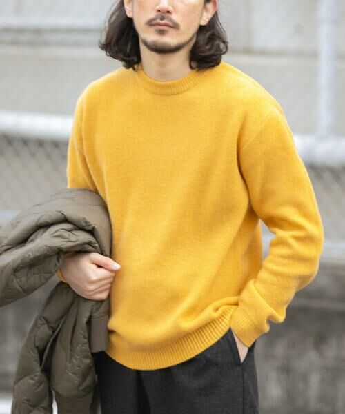 URBAN RESEARCH ITEMS / アーバンリサーチ アイテムズ ニット・セーター | タスマニア メリノウール100 クルーネックニット | 詳細10