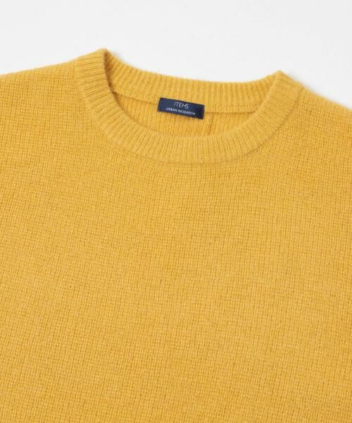 URBAN RESEARCH ITEMS / アーバンリサーチ アイテムズ ニット・セーター | タスマニア メリノウール100 クルーネックニット | 詳細13