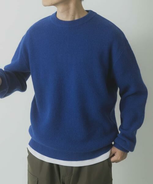 URBAN RESEARCH ITEMS / アーバンリサーチ アイテムズ ニット・セーター | タスマニア メリノウール100 クルーネックニット | 詳細19