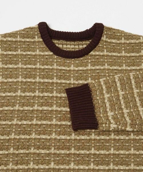 URBAN RESEARCH ITEMS / アーバンリサーチ アイテムズ ニット・セーター | ツイードライククルーネックニット | 詳細16